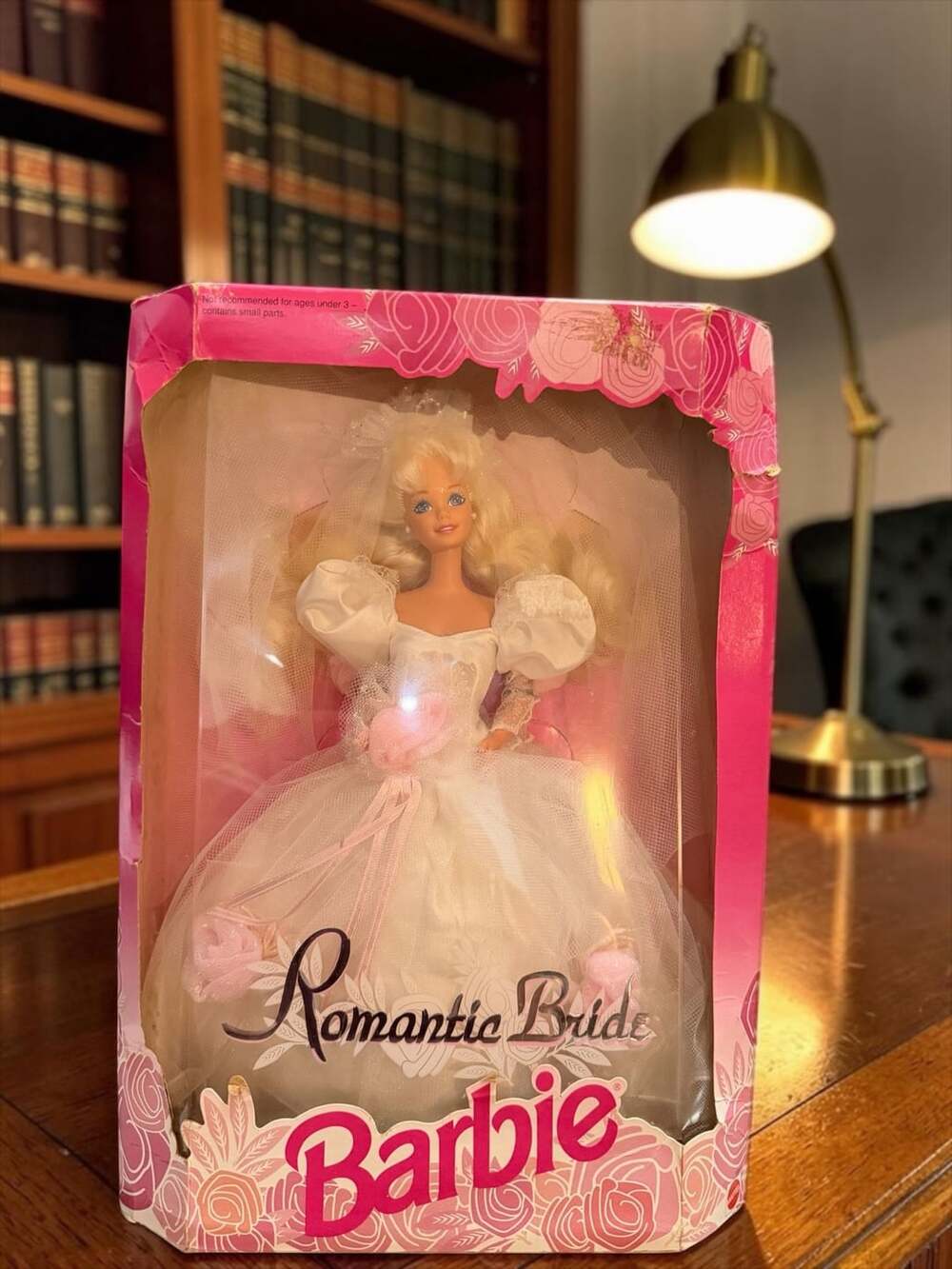 Vintage 1992 Romantic Bride Barbie Doll Mattel #1861